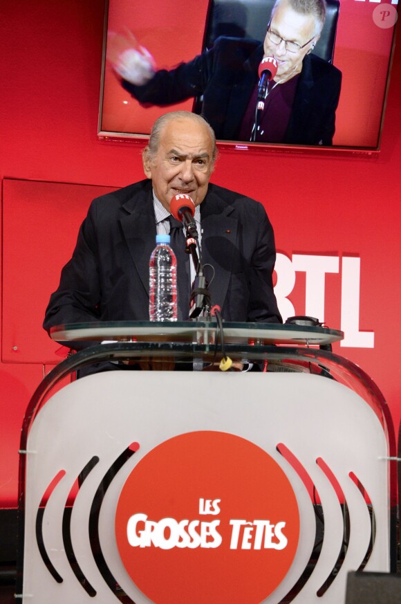 Pierre Benichou - Conférence de rentrée de RTL à Paris. Le 4 septembre 2014.
