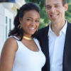 Tatyana Ali a publié une photo d'elle enceinte avec son compagnon sur sa page Facebook, le 1er avril 2016.