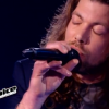 Jérémy face à Julie Morallès dans The Voice 5, le 2 avril 2016 sur TF1.