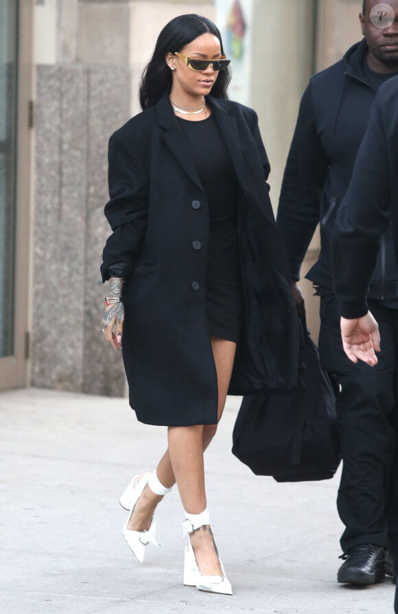 Rihanna à New York, le 30 mars 2016.