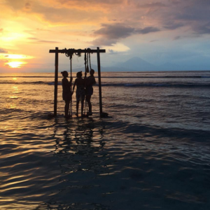 Pauline Ducruet, photo de la fin de ses vacances à Bali début 2016 publiée sur son compte Instagram.