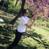 Pauline Ducruet à Central Park à New York au printemps 2015, photo Instagram.