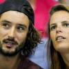 Former French swimmer Laure Manaudou and French musician and singer Jeremy Frerot attend the French swimming championships in Montpellier, France on April 3, 2016. Photo by Henri Szwarc/ABACAPRESS.COM04/04/2016 - Montpellier