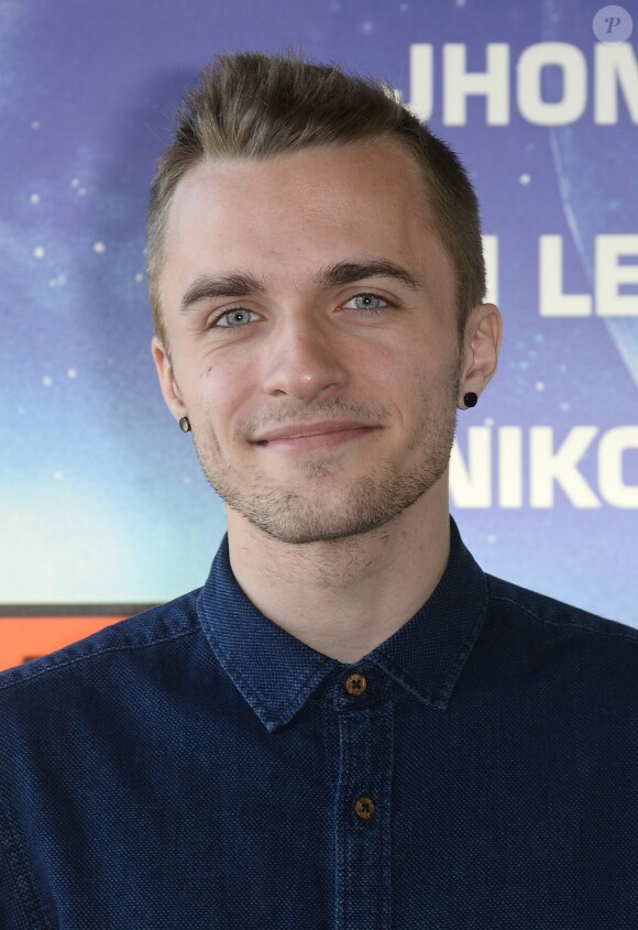 Squeezie à l'avant-première du film "Ratchet et Clank" au cinéma MK2 Bibliothèque à Paris le 3 avril 2016. © Guirec Coadic / Bestimage
