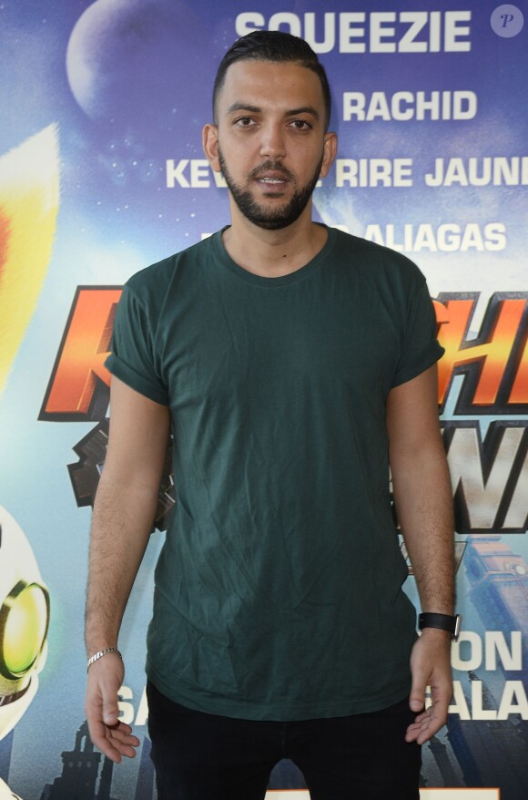 Jhon Rachid à l'avant-première du film "Ratchet et Clank" au cinéma MK2 Bibliothèque à Paris le 3 avril 2016. © Guirec Coadic / Bestimage