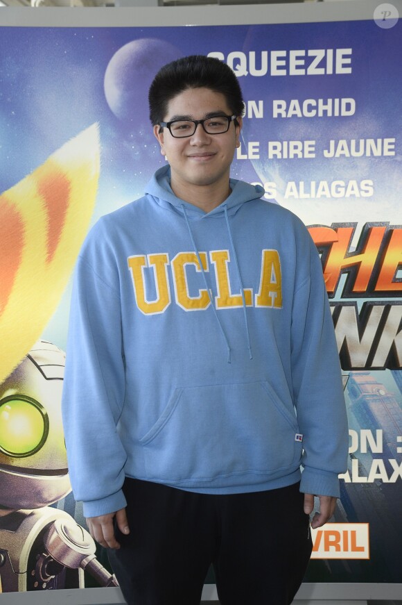Kevin Tran à l'avant-première du film "Ratchet et Clank" au cinéma MK2 Bibliothèque à Paris le 3 avril 2016. © Guirec Coadic / Bestimage