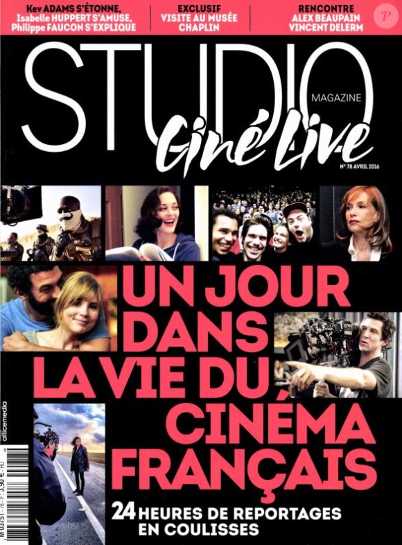 Le magazine Studio CinéLive du mois d'avril 2016