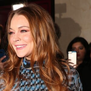 Lindsay Lohan radieuse - Soirée des Asian Awards à la Grosvenor House à Londres le 8 avril 2016