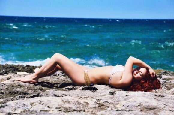 L'actrice Ariel Winter en vacances aux Bahamas. Avril 2016