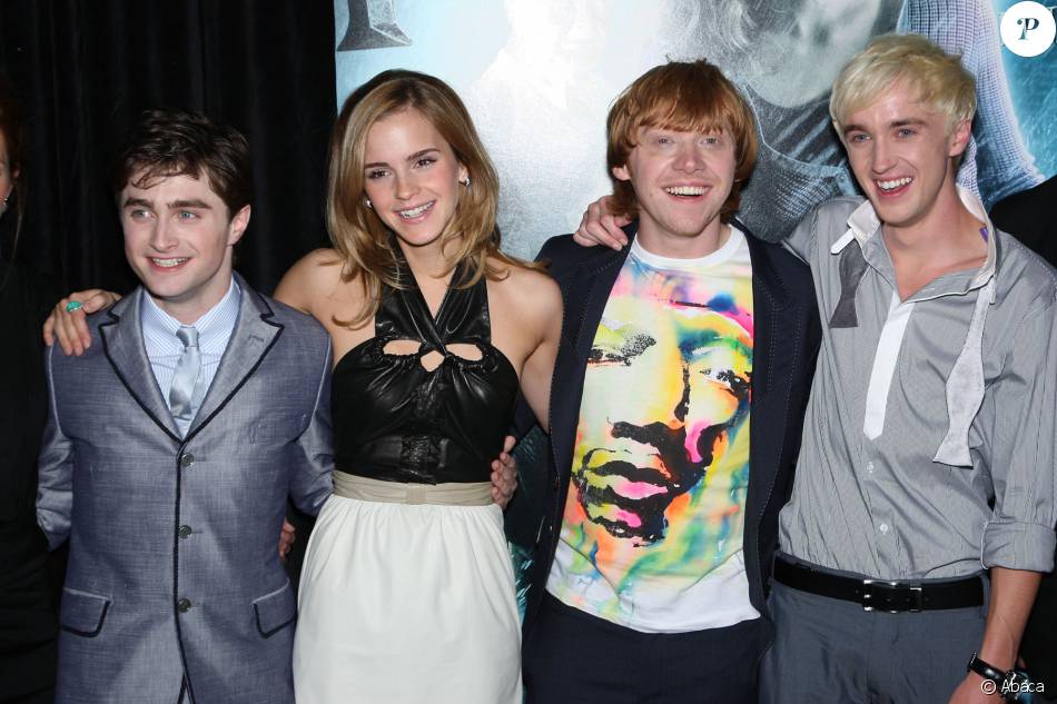 Daniel Radcliffe Emma Watson Rupert Grint Tom Felton à