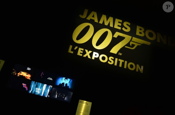 Illustration - Vernissage de "James Bond 007 l'exposition - 50 ans de style Bond" à la grande Halle de la Villette à Paris, le 14 avril 2016. © Veeren/Bestimage