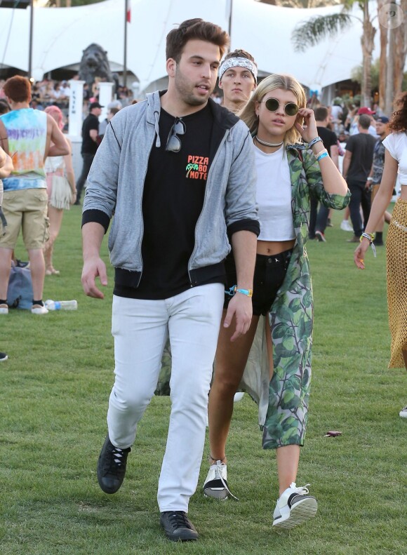 Sofia Richie lors du premier jour du festival de musique de Coachella en Californie à Indio le 16 Avril 2016.
