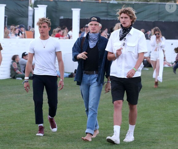 Cody Simpson lors du premier jour du festival de musique de Coachella en Californie à Indio le 16 Avril 2016. Indio