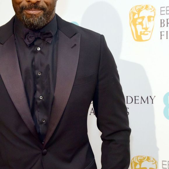 Idris Elba à la 69ème cérémonie des British Academy Film Awards (BAFTA) à Londres. Le 14 février 2016