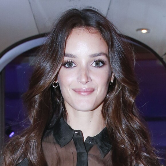 Charlotte Le Bon au pavillon d'Armenonville à Paris, le 28 janvier 2016. © Olivier Borde