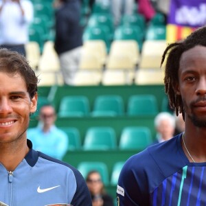 Rafael Nadal a triomphé de Gaël Monfils en finale du Monte-Carlo Rolex Masters au Monte-Carlo Country Club à Roquebrune-Cap-Martin, le 17 avril 2016. © Bruno Bebert/Bestimage