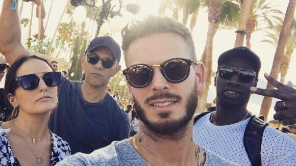 M. Pokora à Coachella : Sa cicatrice au cou attire l'attention