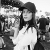 Sonia Ben Ammar, l'ancienne petite amie de Brooklyn Beckham, a publié une photo d'elle lors du festival de Coachella sur sa page Instagram, le 18 avril 2016.