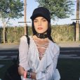 Sonia Ben Ammar, l'ancienne petite amie de Brooklyn Beckham, a publié une photo d'elle lors du festival de Coachella sur sa page Instagram, le 16 avril 2016.