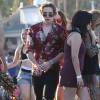 Brooklyn Beckham au festival de musique Coachella, 2ème jour. Le 16 avril 2016