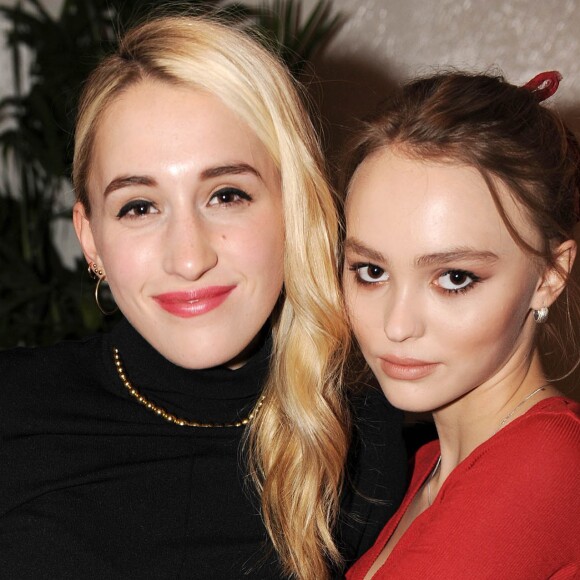 Harley Quinn Smith et Lily-Rose Depp à Sundance le 24 janvier 2016.