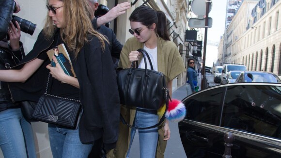 Kendall Jenner à Paris, le 20 avril 2016.