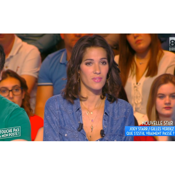 Laurie Cholewa dans TPMP, le 20 avril 2016 sur D8.