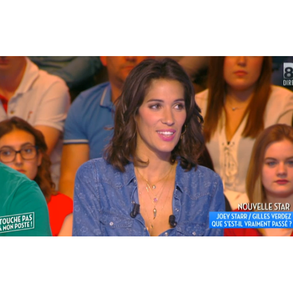 Laurie Cholewa dans TPMP, le 20 avril 2016 sur D8.