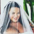 Sarah Fraisou des "Anges 8" en robe de mariée, sur Instagram