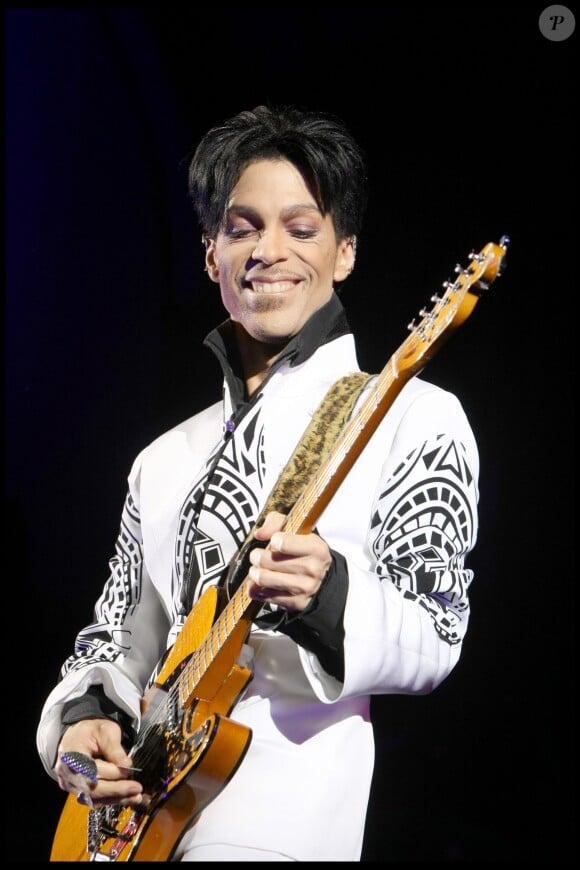 Prince au Grand Palais à Paris en octobre 2009