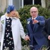 Rupert Murdoch, Jerry Hall - Mariage de James Jagger et Anushka Sharma à Chipping Norton dans Oxfordshire, en Angleterre, le 23 avril 2016