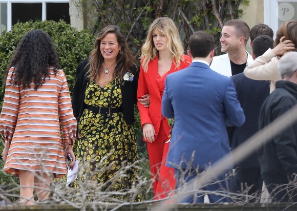 Jade Jagger, Georgia May Jagger - Mariage de James Jagger et Anushka Sharma à Chipping Norton dans Oxfordshire, en Angleterre, le 23 avril 2016