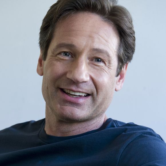 David Duchovny - Les acteurs de la série " X-Files " en conférence de presse aux studios North Shore à Vancouver le 9 août 2015