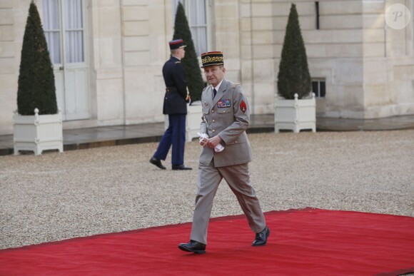 Le général Pierre de Villiers - Dîner d'Etat en l'honneur du gouverneur australien Peter Cosgrove au palais de l'Elysée à Paris, le 26 avril 2016. © Alain Guizard/Bestimage