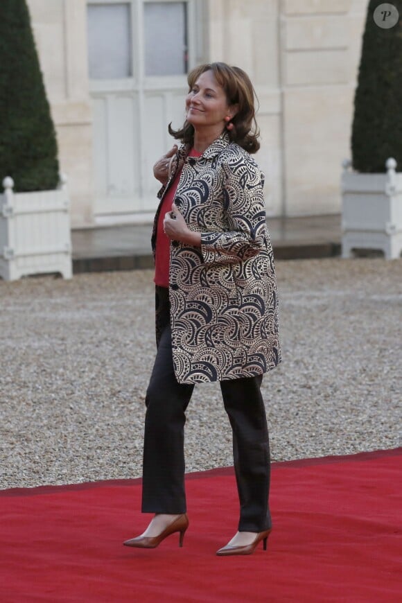 Ségolène Royal - Dîner d'Etat en l'honneur du gouverneur australien Peter Cosgrove au palais de l'Elysée à Paris, le 26 avril 2016. © Alain Guizard/Bestimage