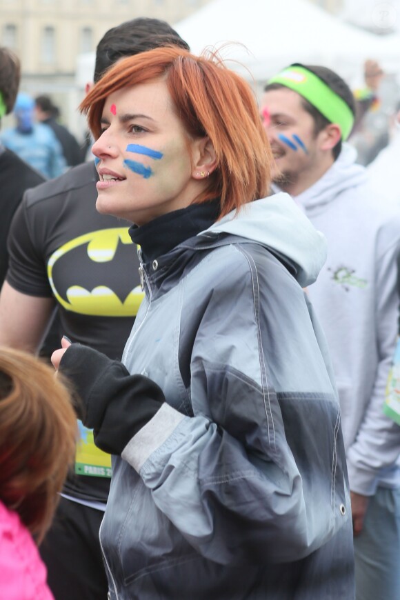 Fauve Hautot - Course SoMAD au château de Vincennes à Paris le 20 mars 2016. Fauve Hautot est la marraine de l'édition 2016 de cette course à obstacles. © CVS/Bestimage