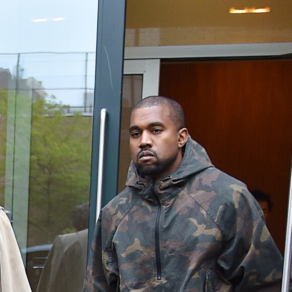 Kim Kardashian et Kanye West à New York, le 1er mai 2016.