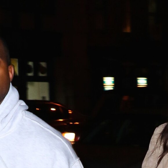 Kim Kardashian et Kanye West à New York, le 1er mai 2016.