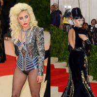 Met Gala 2016 : Lady Gaga et Katy Perry, machines de mode sur tapis rouge