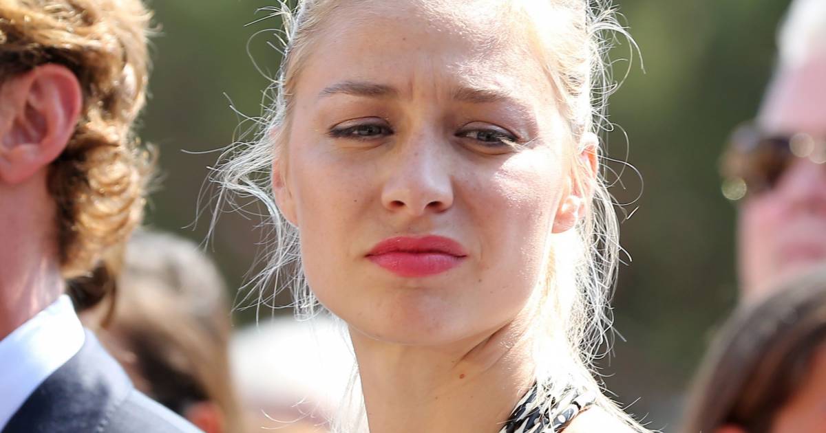 Beatrice Borromeo lors des 10 ans de règne du prince Albert II de