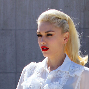 Gwen Stefani dans le quartier de North Hollywood, le 17 avril 2016