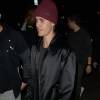 Justin Bieber - Arrivée des people à la boîte de nuit "Tape" à Londres, le 24 février 2016. © CPA/Bestimage