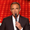 Nikos Aliagas, dans The Voice 5 (demi-finale) sur TF1, le samedi 7 mai 2016.