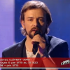Clément Verzi, dans The Voice 5 (demi-finale) sur TF1, le samedi 7 mai 2016.