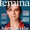 Juliette Binoche en couverture de Version Femina, supplément du Journal du Dimanche (édition du 8 mai 2016)