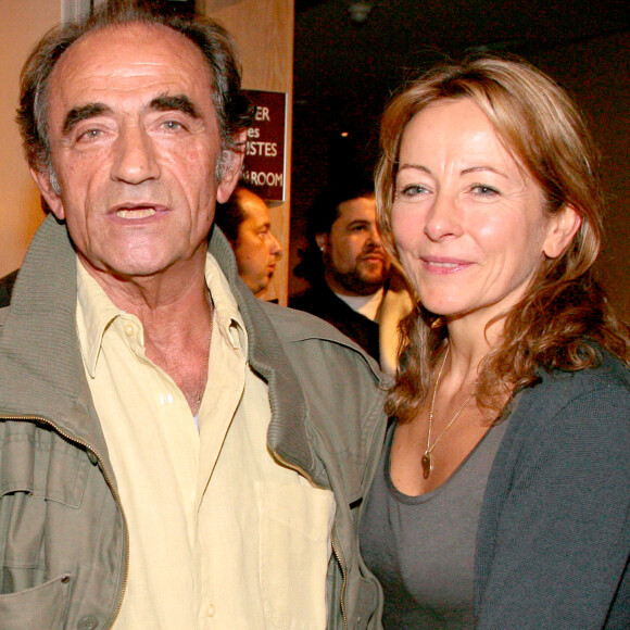 Exclusif - Richard Bohringer et sa femme Astrid à Paris le 26 octobre 2007.