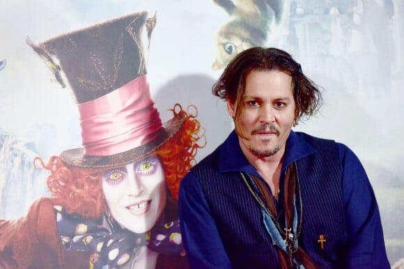 Johnny Depp à Londres le 8 mai 2016.