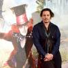 Johnny Depp - Johnny Depp lors de la conférence de presse du film 'Alice Through the Looking Glass' à Londres le 8 mai 2016.