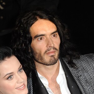 Russell Brand et Katy Perry à la soirée Vanity Fair Oscar à Los Angeles, le 7 mars 2010