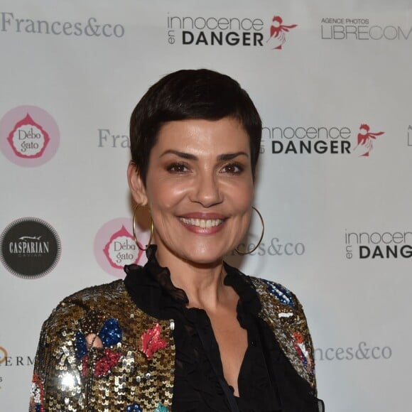 Cristina Cordula - Soirée spectacle à l'occasion des 15 ans de l'association "Innocence en Danger" au théâtre des Variétés à Paris, le 11 avril 2016